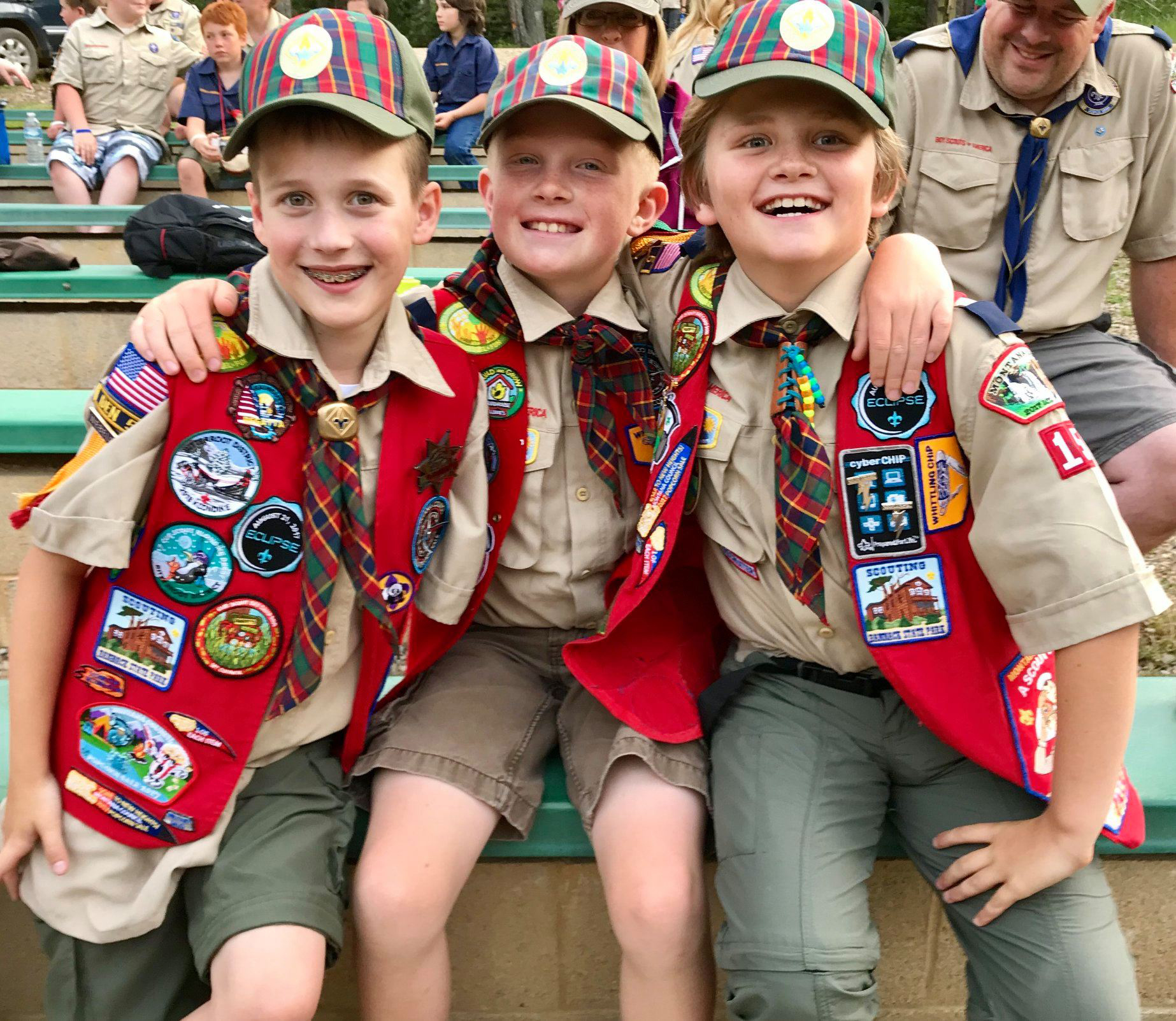 Photo contest, Grand Prize Winner: Webelos camp at K-M Scout Ranch, Montana Council BSA Ollie F., Webelos Scout, Pack 4915, Florence.