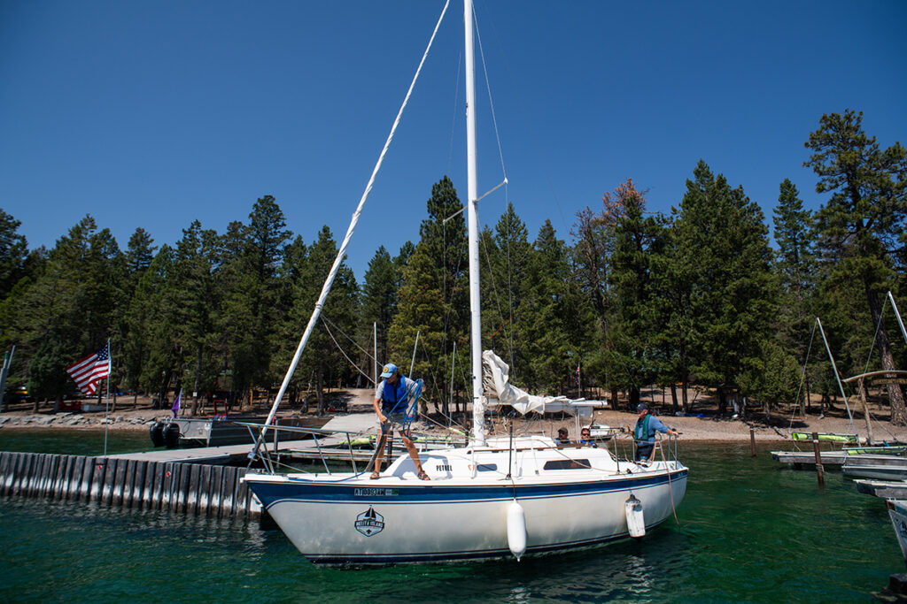 Adult opportunities sailing Camp Melita Island, Scouting America